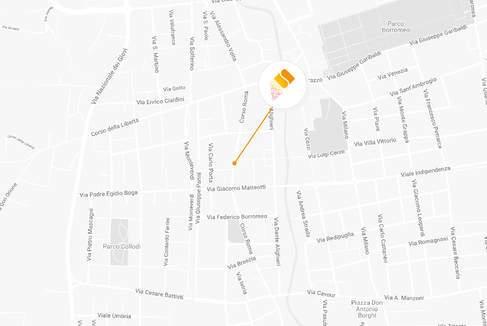 Mappa Cesano Maderno