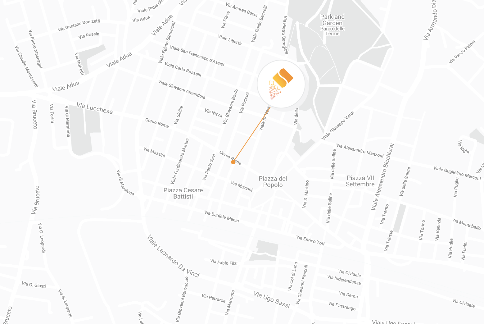 Mappa Montecatini Terme